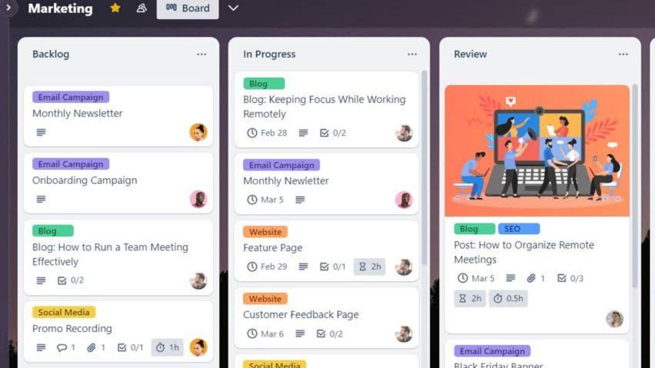 Organize Team Tasks Using Trello Boards App