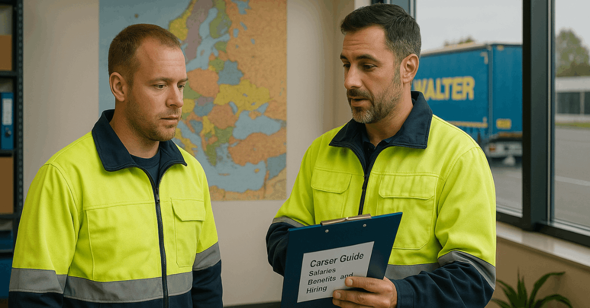 LKW Walter Career Guide: Salaries, Benefits, and Hiring for European Truck Drivers